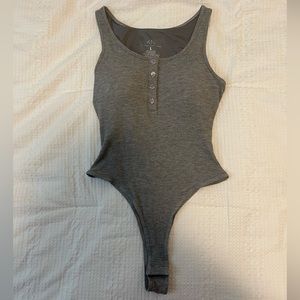 Klassy Network Henley brami bodysuit.
